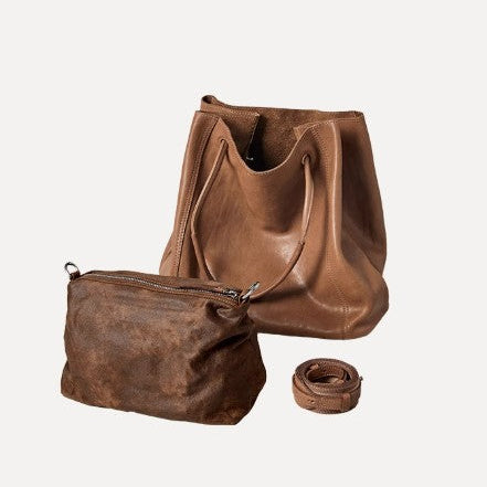 本革やわらかトートバッグ