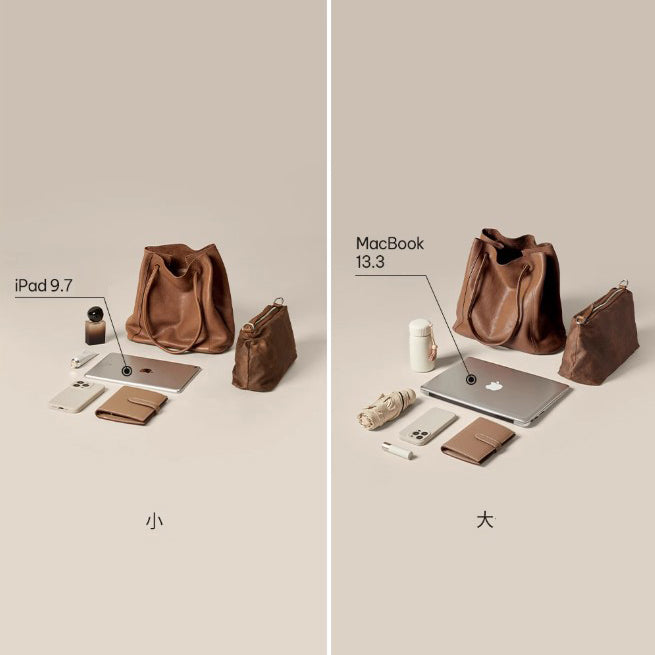 本革やわらかトートバッグ